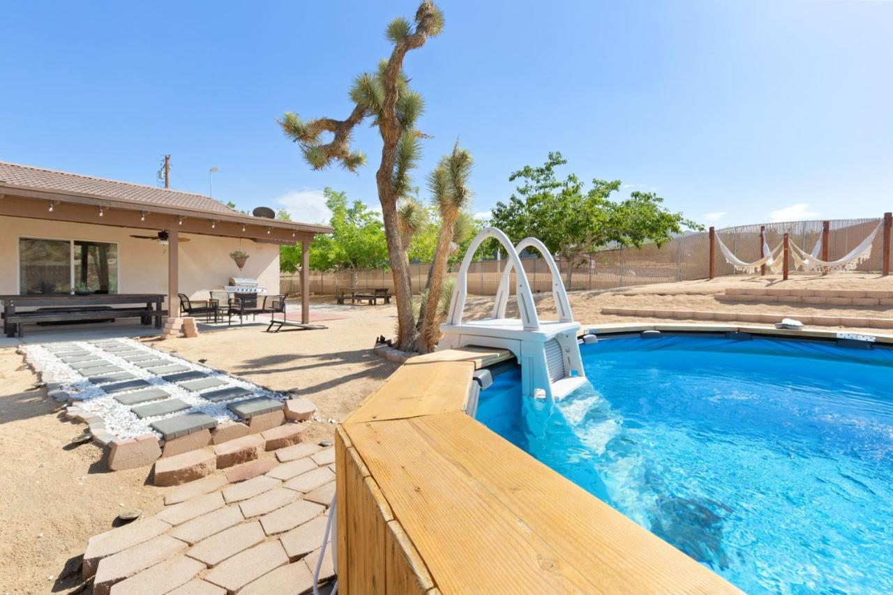 Alana House - Pool, Hot Tub, Bbq, Fire Pit And Walk To Hikes! Home โจชัวทรี ภายนอก รูปภาพ